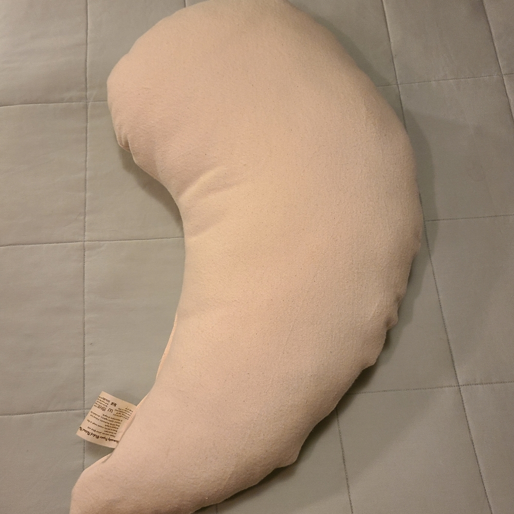 Boutique Milk Droplet nursing pillow, organic cotton